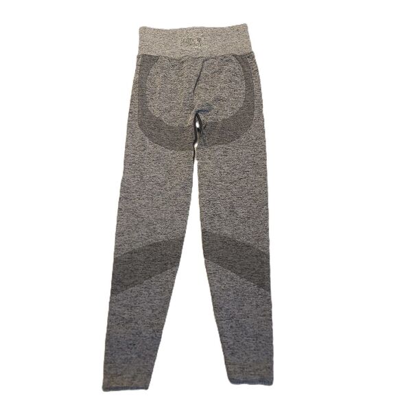 Victoria’s Secret PINK Womens S Leggings Gray Countour Workout Seamless Pants - Picture 2 of 10